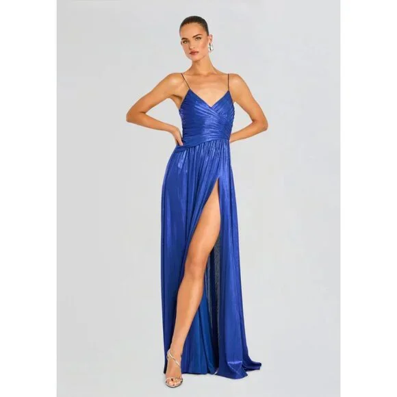 NEW NWT Retrofete Doss Dress Cobalt Blue Size Small - Picture 2 of 15